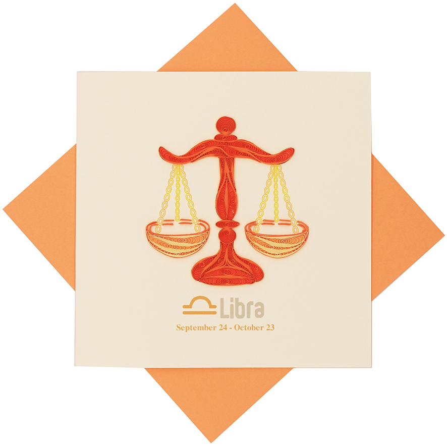 Quilled Zodiac Cards